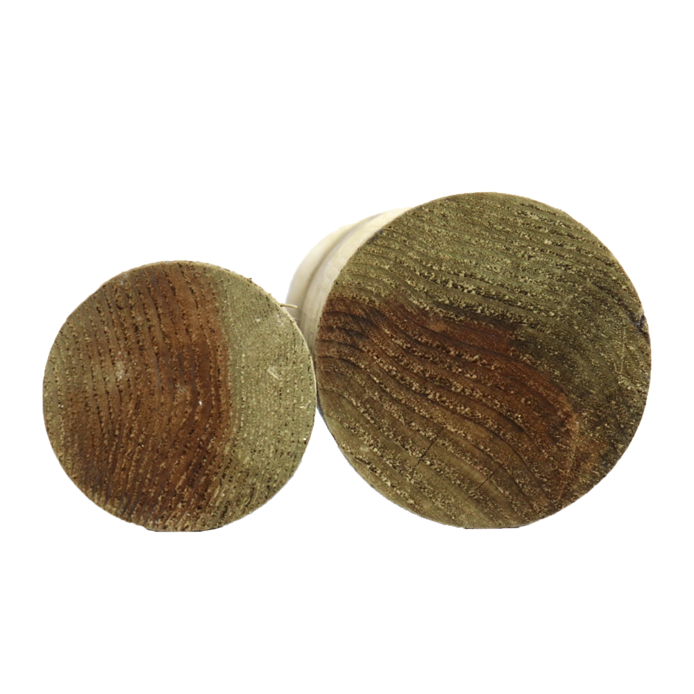 1800x50∮ 방부 원주목