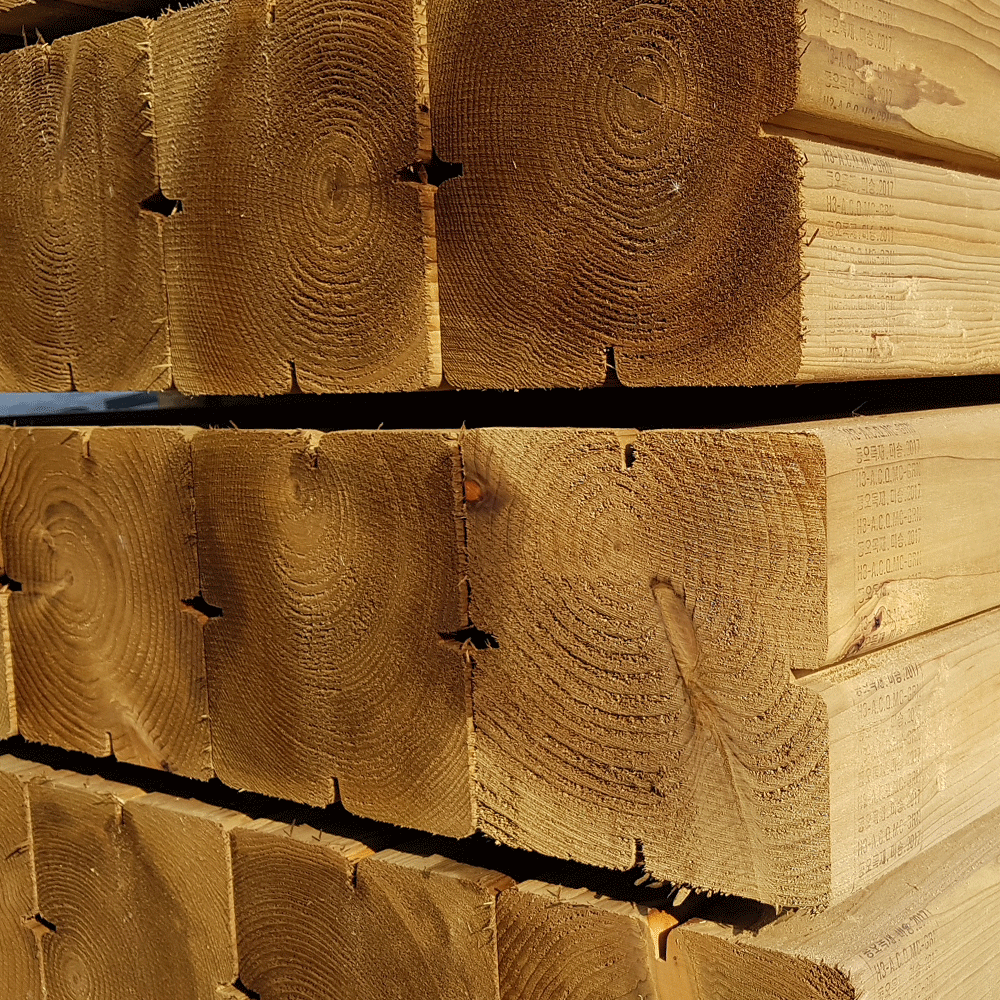 방부목 크로바 5x5