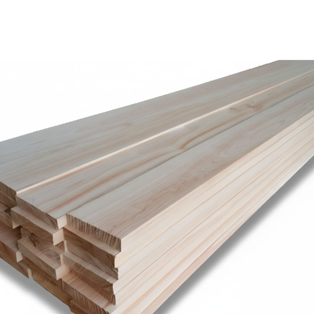 히노끼 1면 무절 구조재 3000x120x30