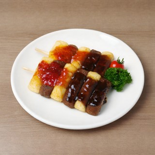 갈떡꼬치 폭립갈비 떡꼬치