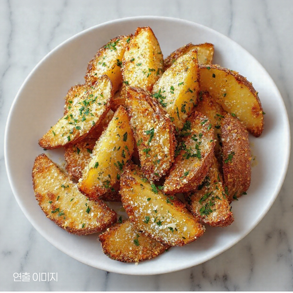 웨지 감자+치즈 웨지 감자