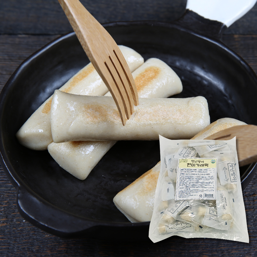 쫄깃한 맛 현미 가래떡