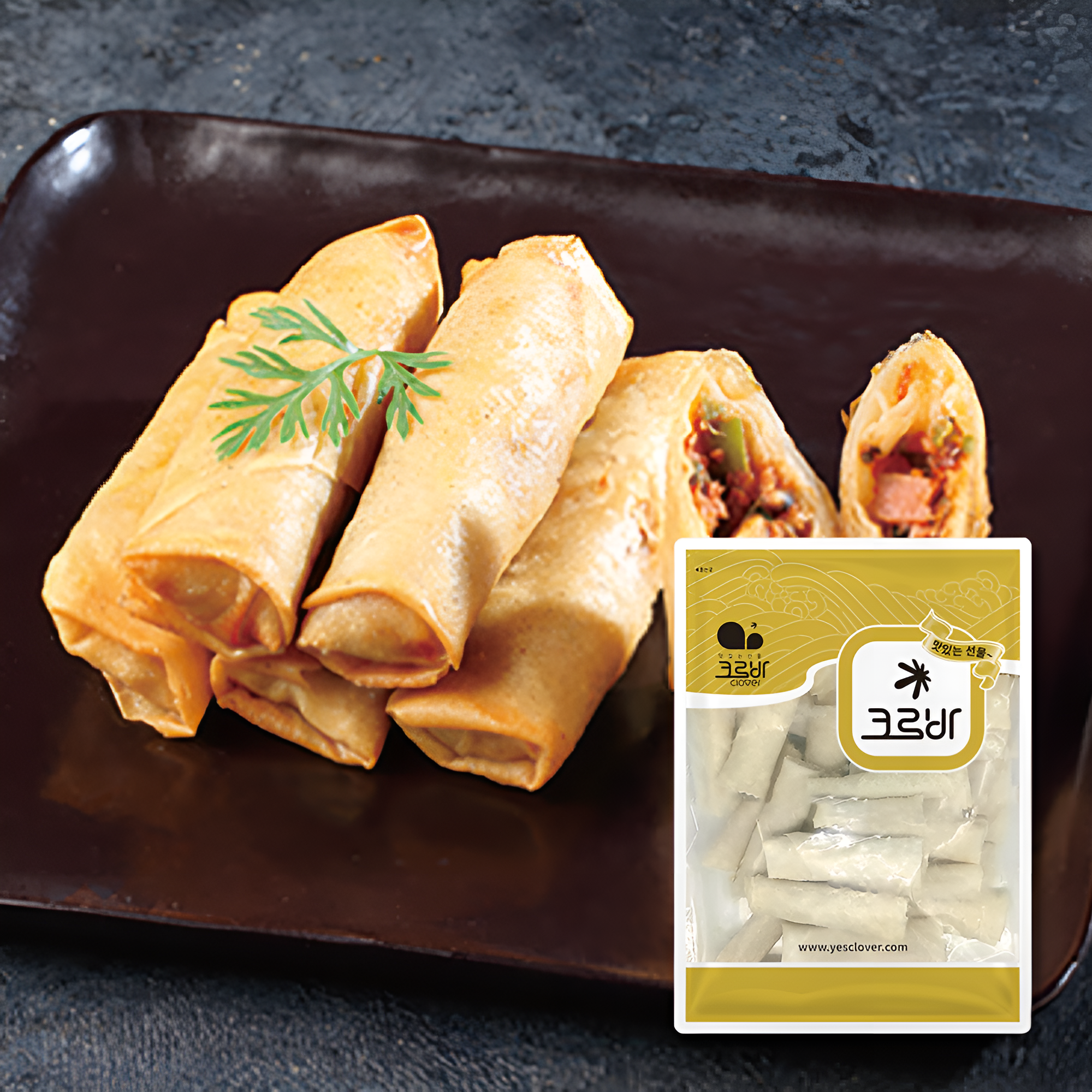 우리쌀로 만든 수제피자롤+피자 크레페