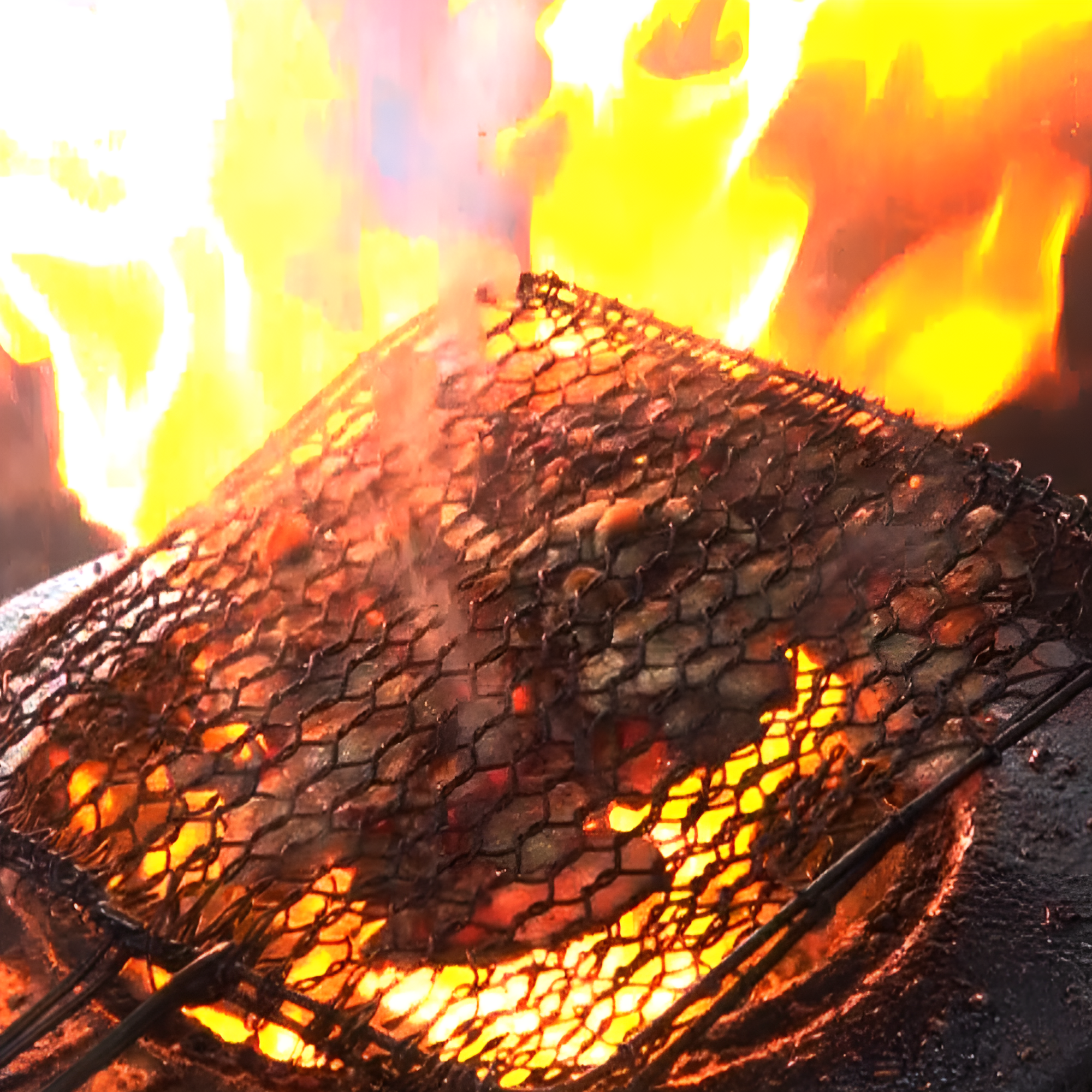 꿀넣은 연탄 굽네 불고기
