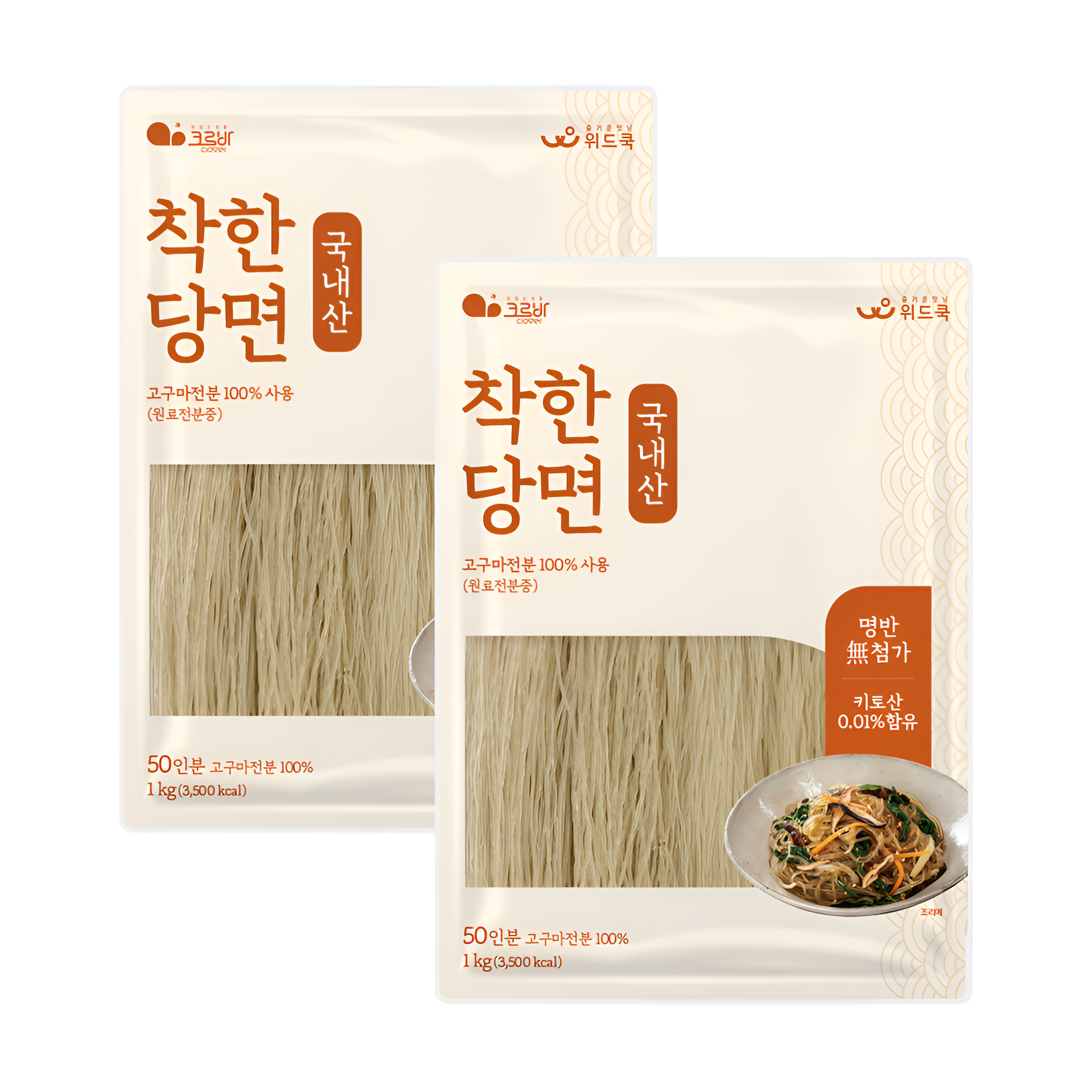 착한 당면 1kg x 10개(명반 무첨가)