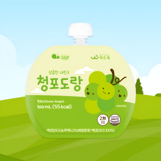 청포도랑 어린이 음료 100ml x 40개