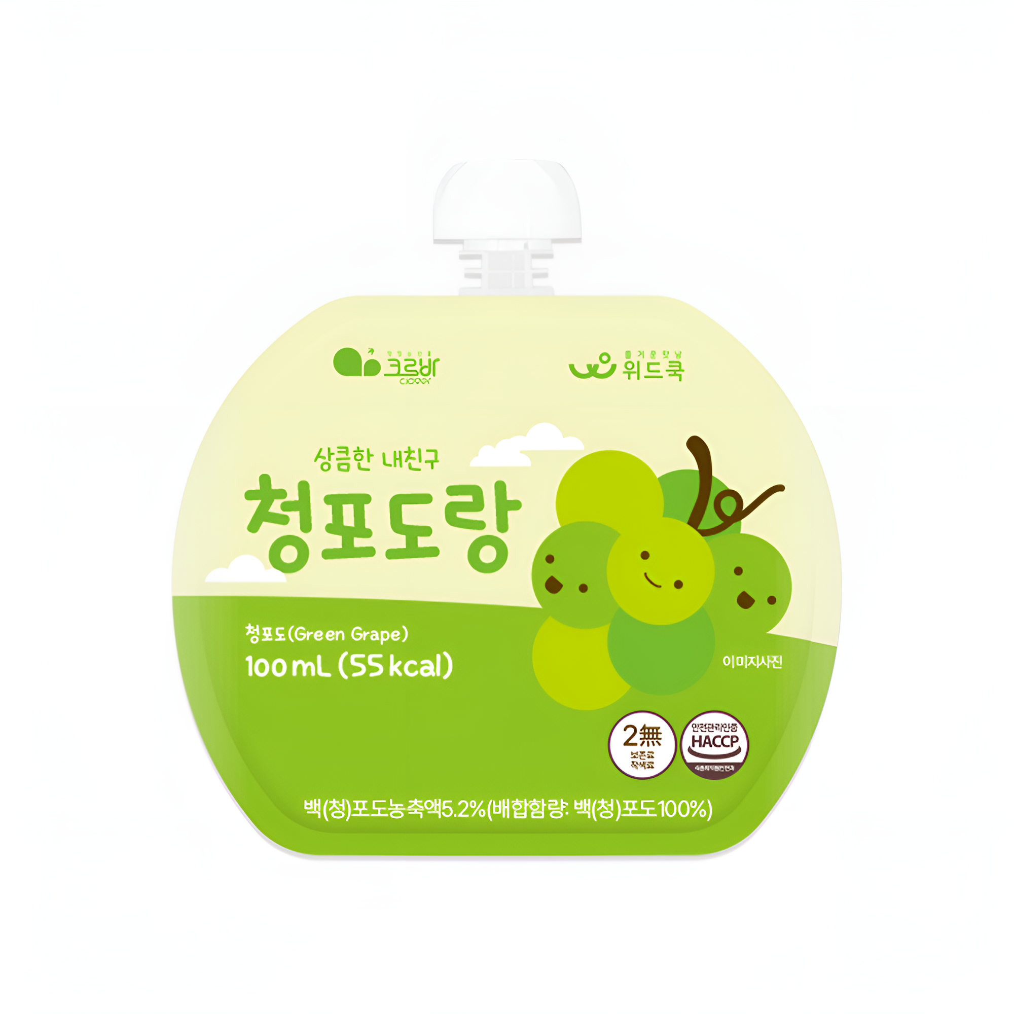 청포도랑 어린이 음료 100ml (낱개)