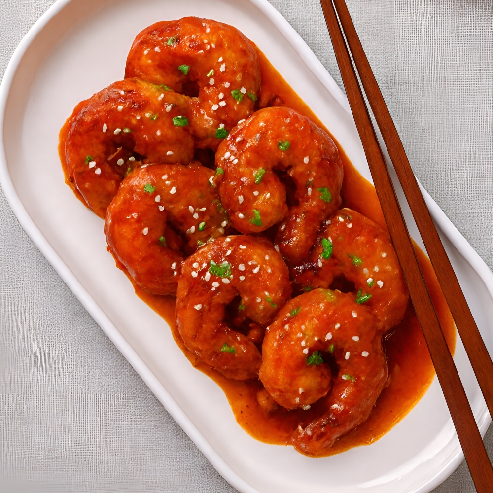 바삭한 통통 깐쇼새우