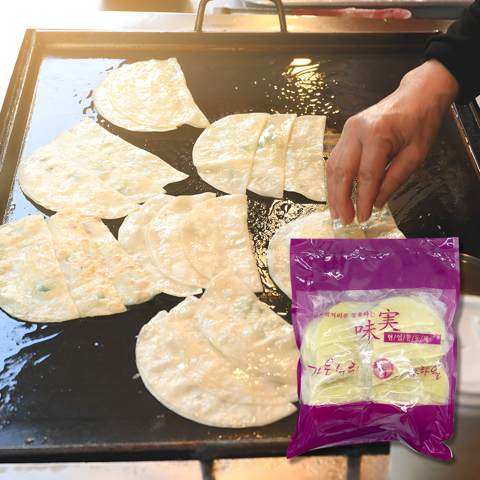 대구명물 우리밀 수제 납작만두