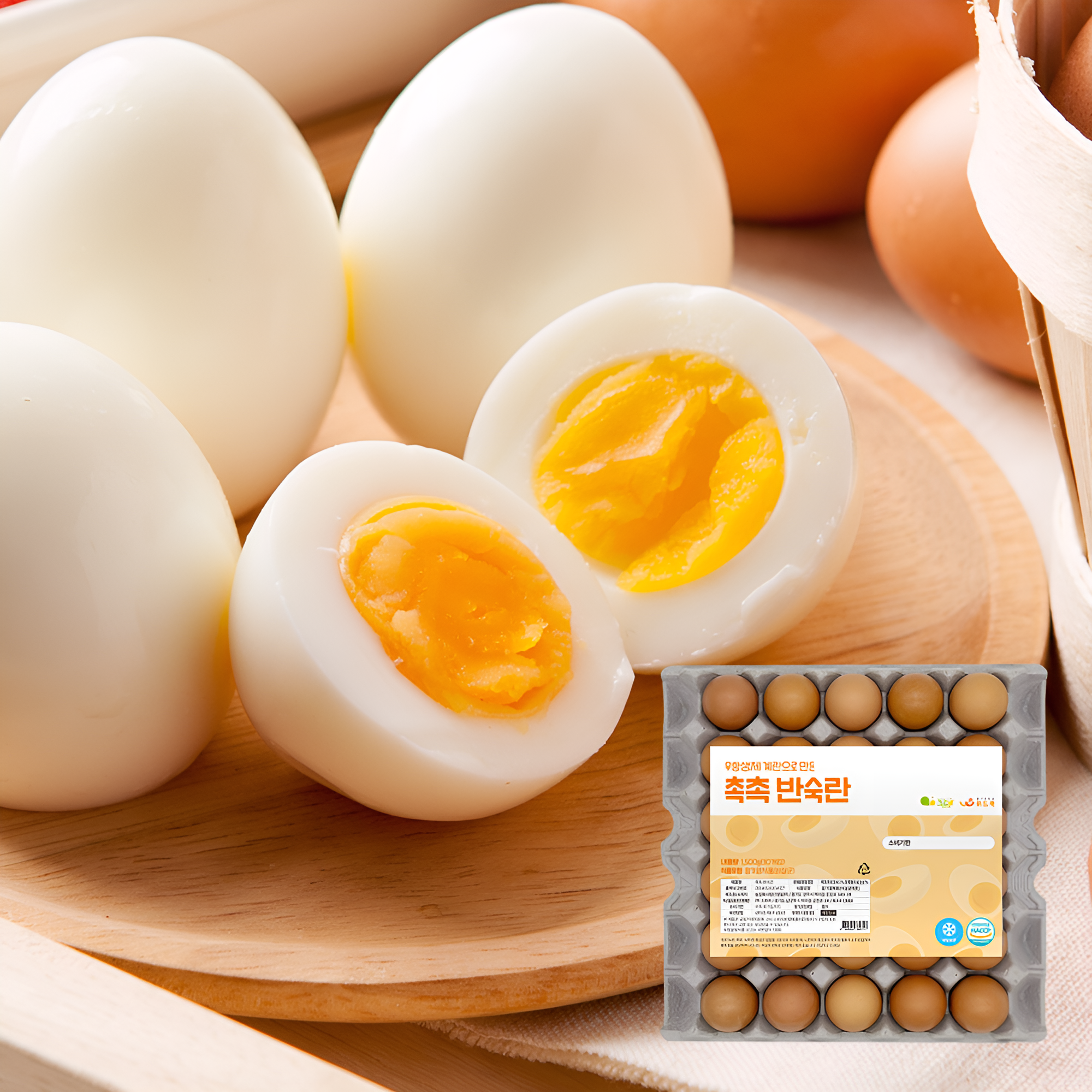 무항생제 촉촉 반숙란 30구