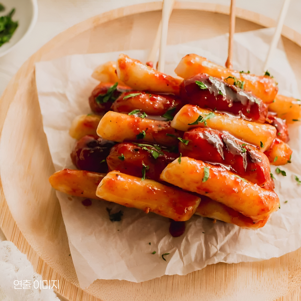 소떡소떡 800g+갈떡꼬치 650g