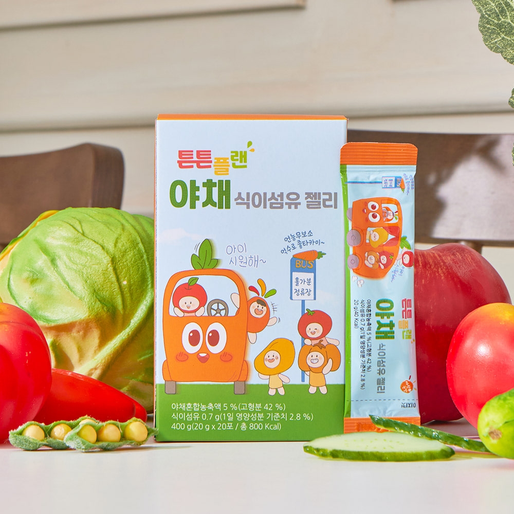 튼튼플랜 야채 식이섬유 젤리