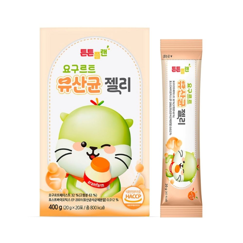 튼튼플랜 요구르트 유산균 젤리