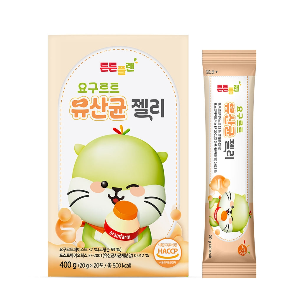 튼튼플랜 요구르트 유산균 젤리