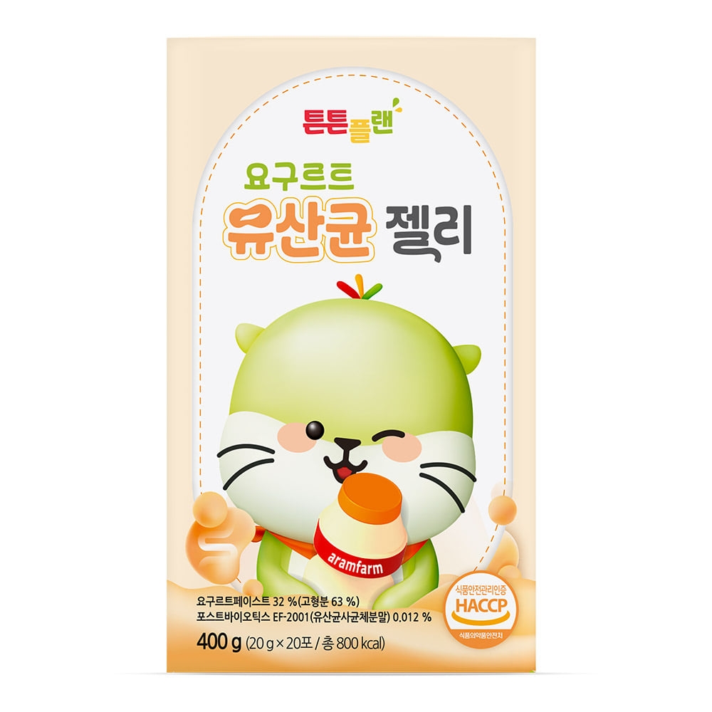 튼튼플랜 요구르트 유산균 젤리