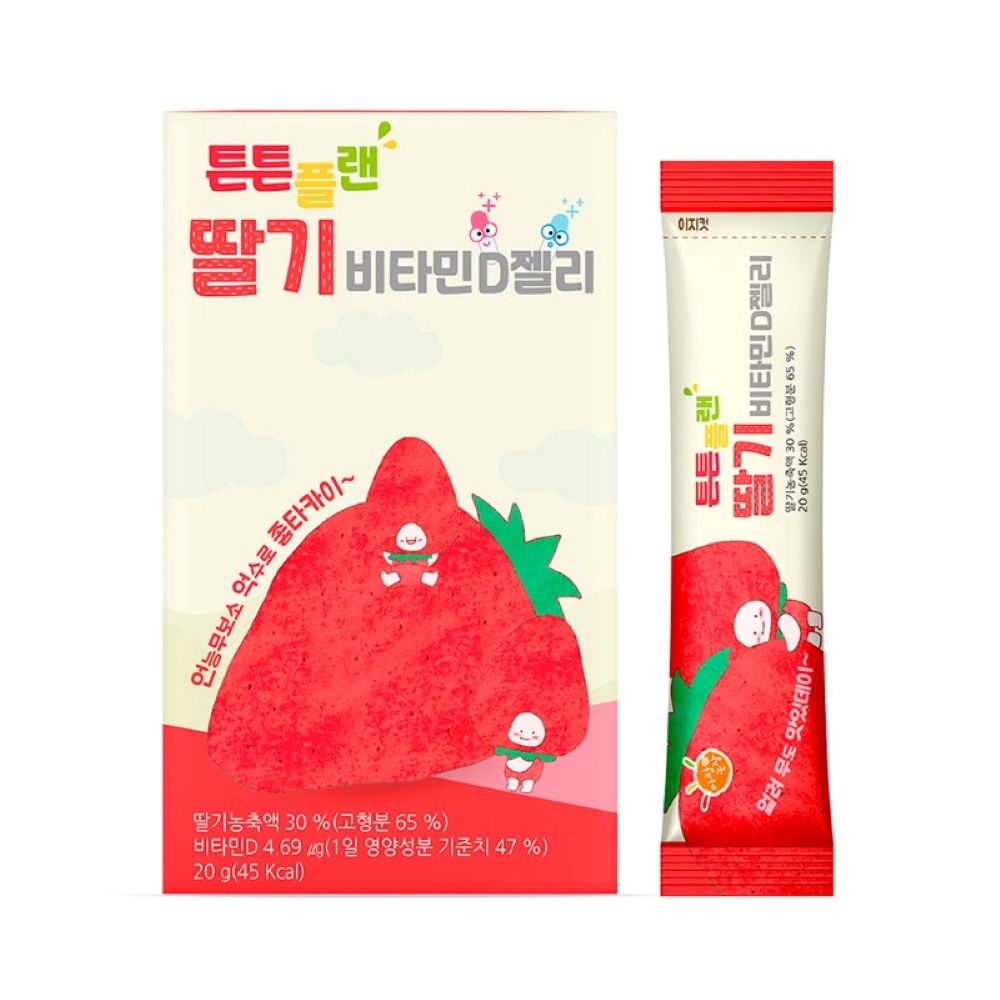 튼튼플랜 딸기 비타민D 젤리