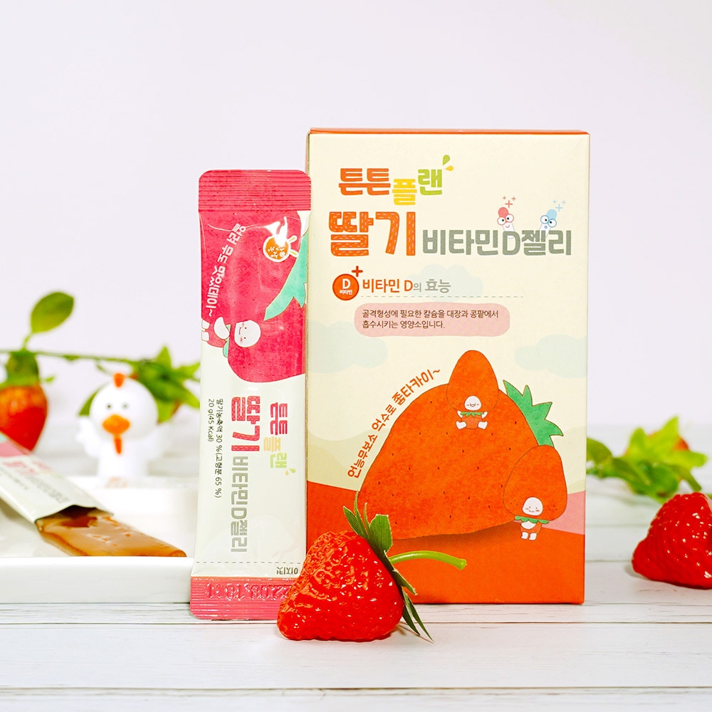 튼튼플랜 딸기 비타민D 젤리
