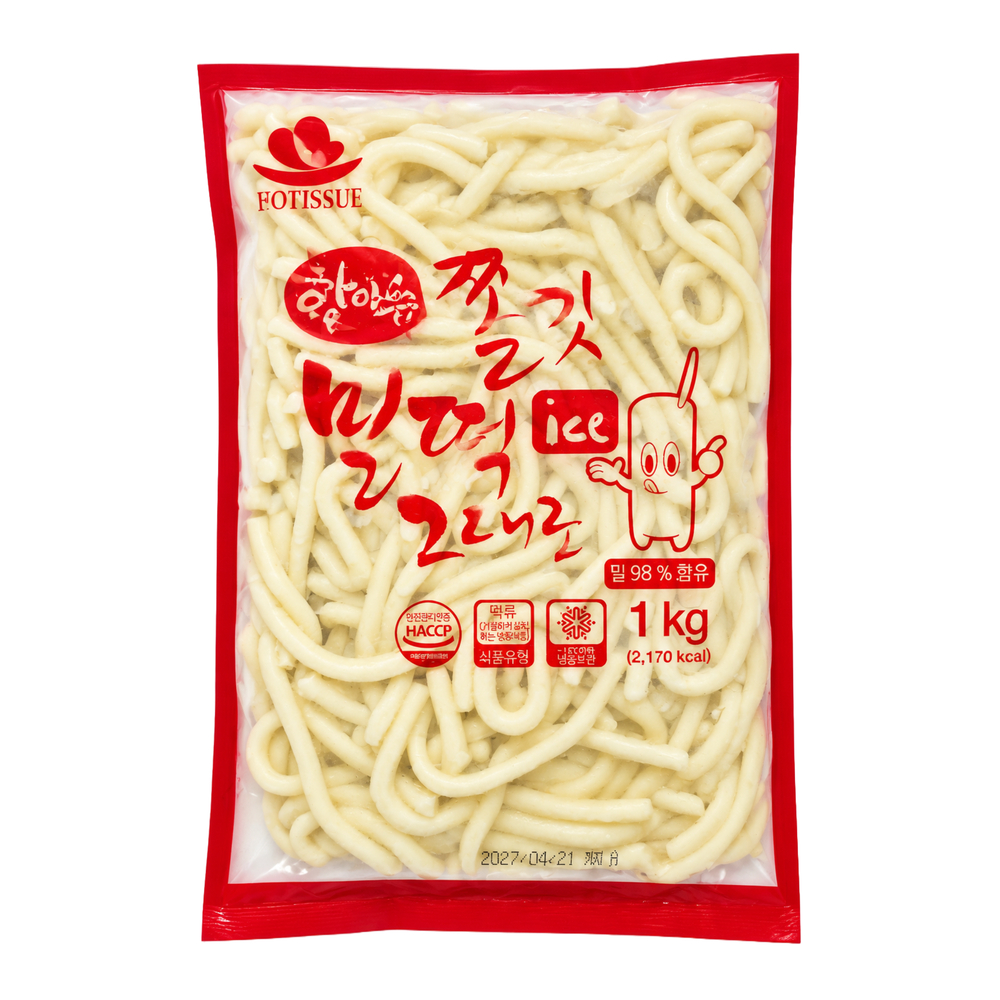 쫄깃 밀떡 그대로 누들 떡볶이