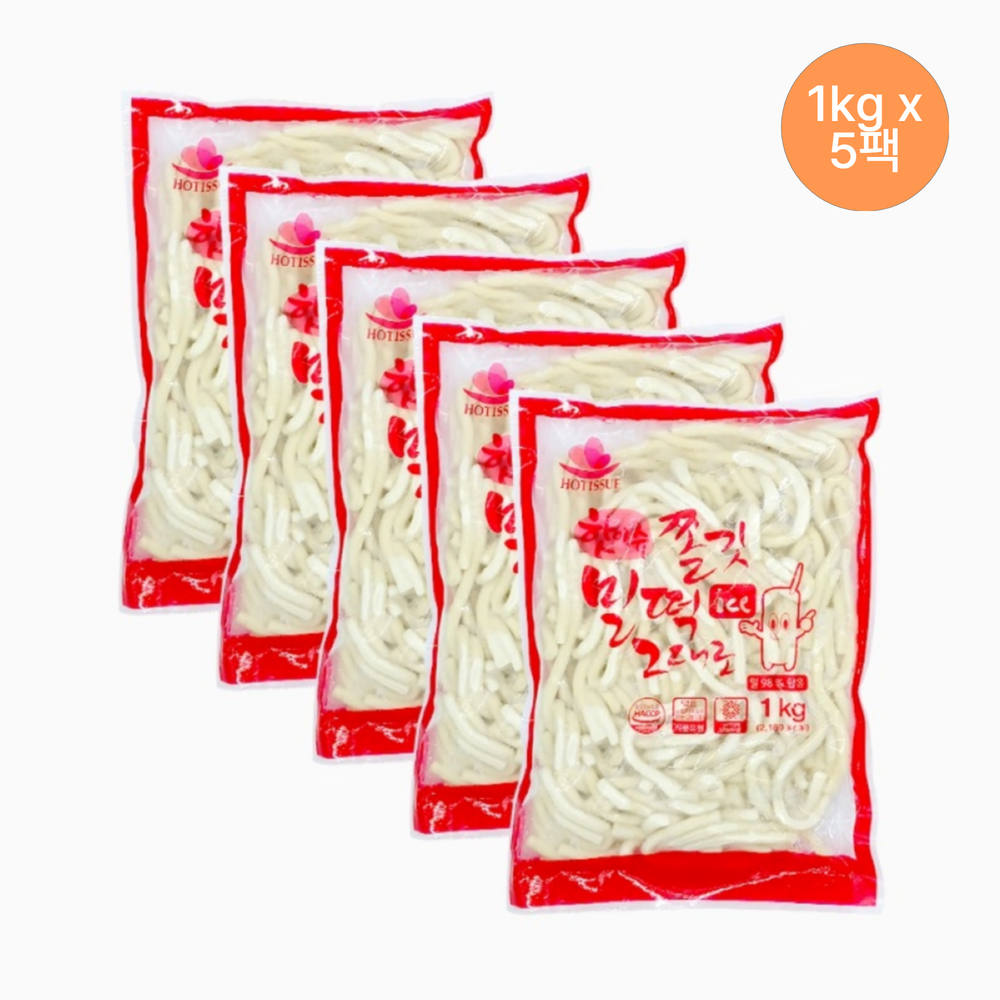 쫄깃 밀떡 그대로 누들 떡볶이